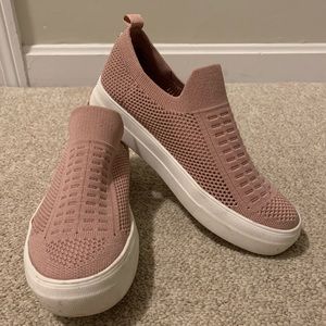 Steve Madden Pink Slip Ons